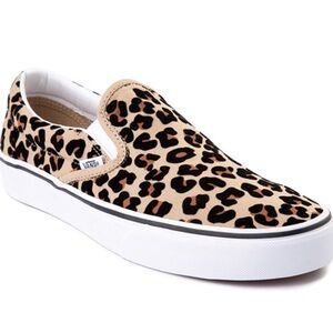 NIB Vans Slip-On Skate Shoe - Leopard
